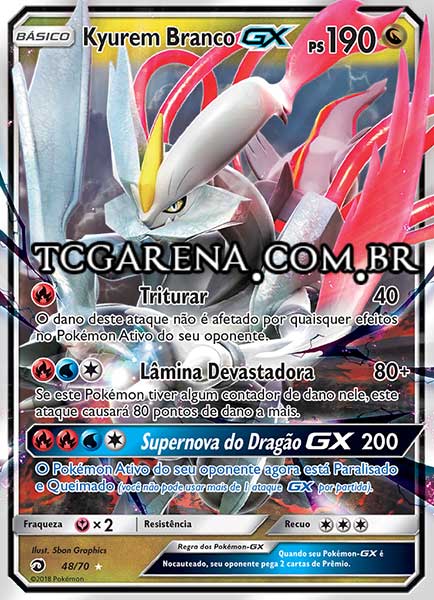 Carta White Kyurem-GX (48 / 70)