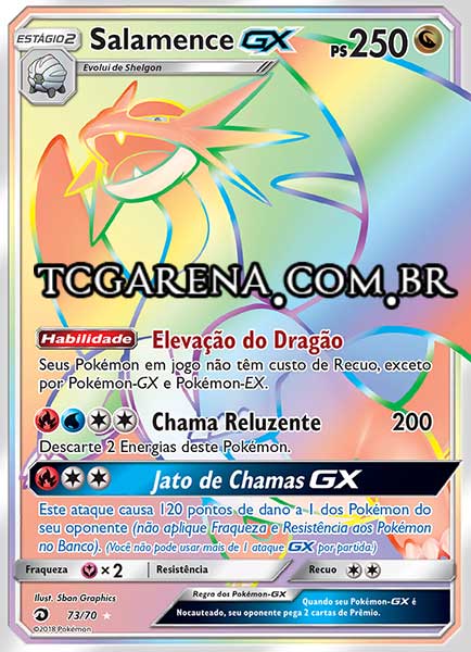 Carta Salamence-GX (73 / 70)