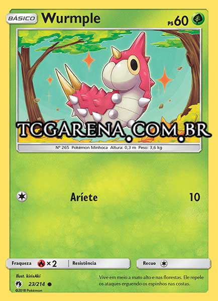 Carta Wurmple (23 / 214)