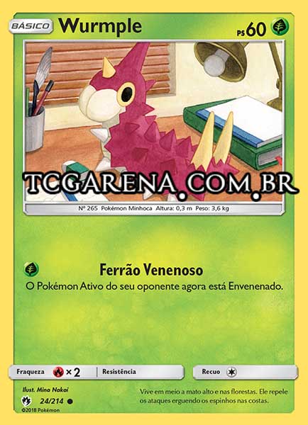 Carta Wurmple (24 / 214)