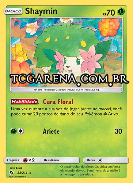 Carta Shaymin (33 / 214)