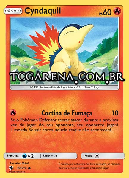 Carta Cyndaquil (39 / 214)