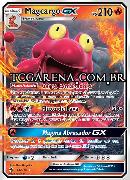 Carta Magcargo-GX (44 / 214)