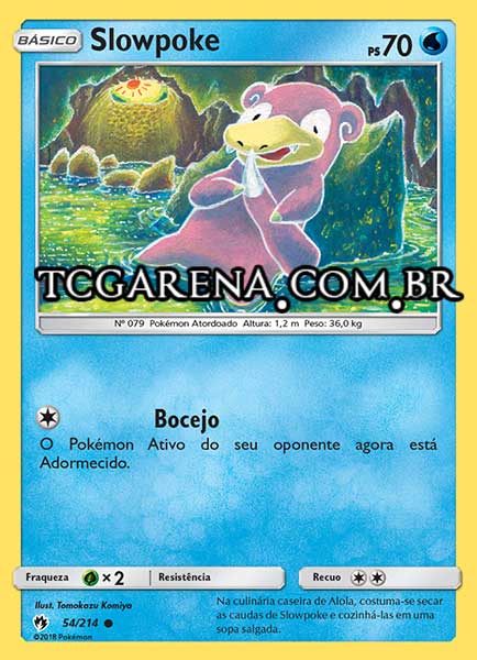 Carta Slowpoke (54 / 214)