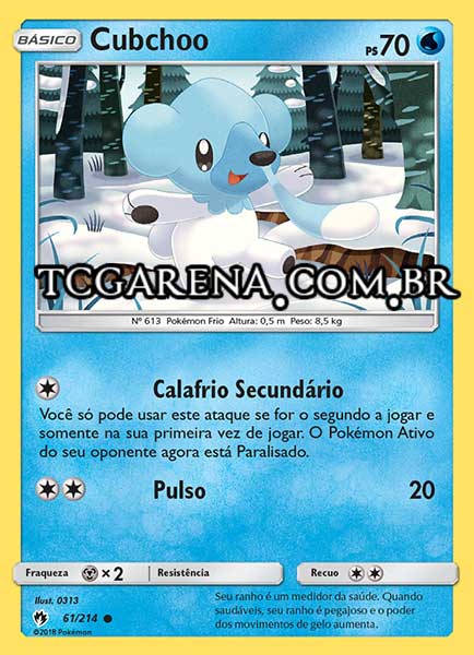 Carta Cubchoo (61 / 214)