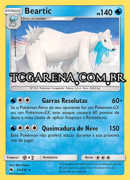 Carta Beartic (62 / 214)