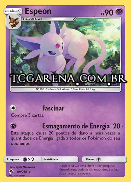 Carta Espeon (89 / 214)