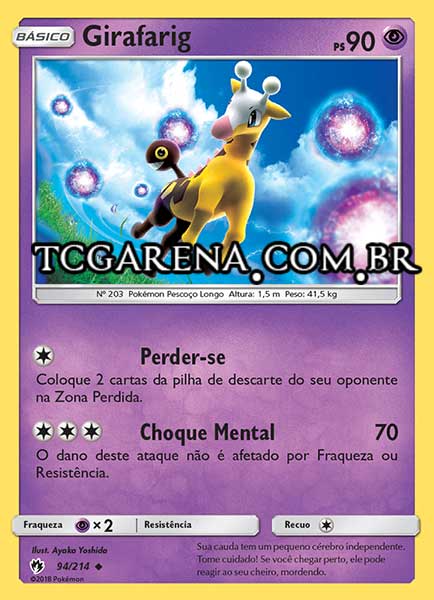 Carta Girafarig (94 / 214)