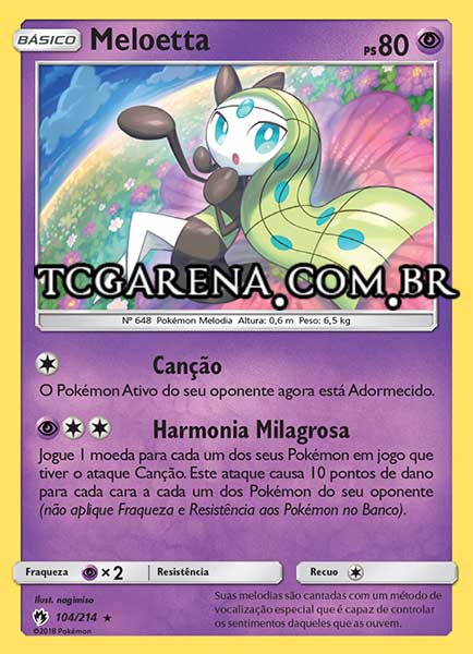 Carta Meloetta (104 / 214)