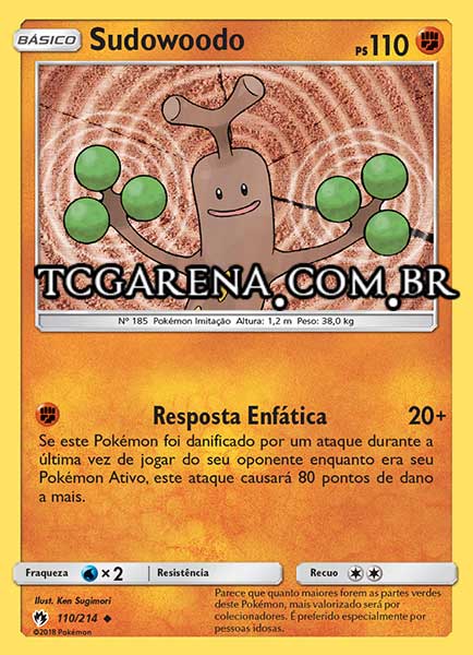 Carta Sudowoodo (110 / 214)