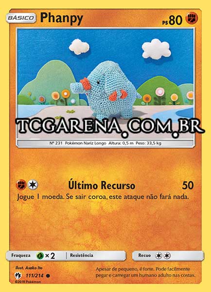 Carta Phanpy (111 / 214)