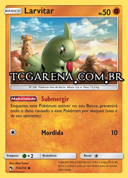 Carta Larvitar (114 / 214)