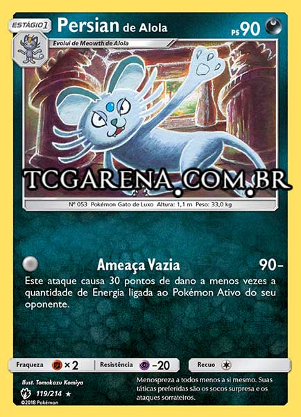 Carta Alolan Persian (119 / 214)