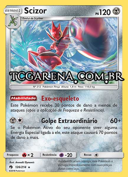 Carta Scizor (126 / 214)