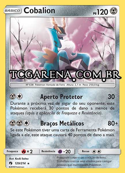 Carta Cobalion (129 / 214)