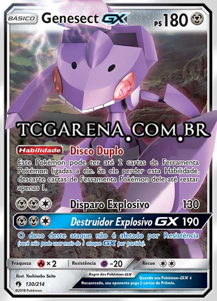 Carta Genesect-GX (130 / 214)