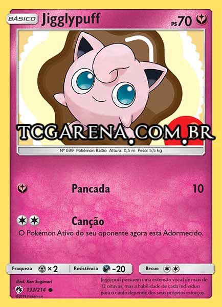 Carta Jigglypuff (133 / 214)