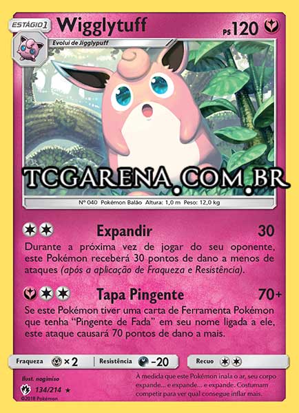 Carta Wigglytuff (134 / 214)