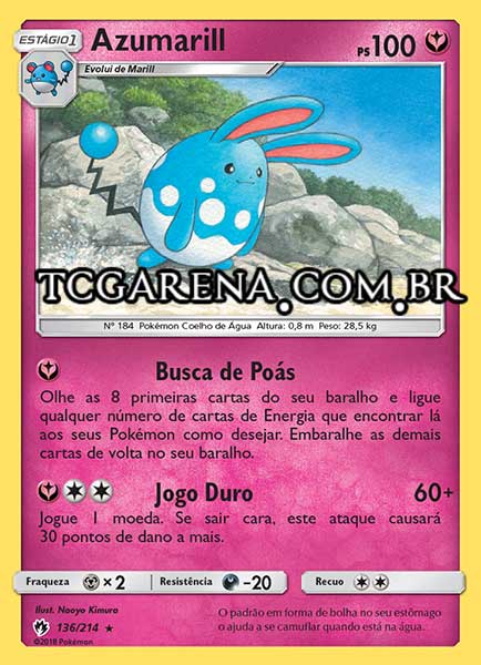 Carta Azumarill (136 / 214)