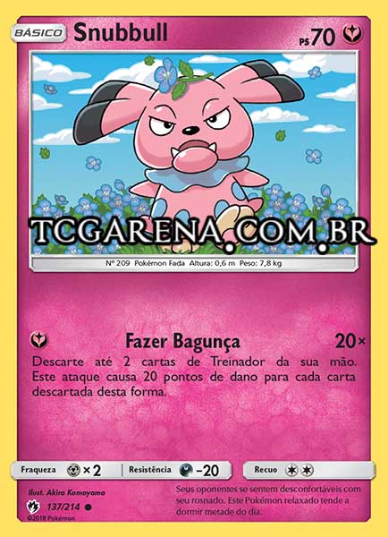 Carta Snubbull (137 / 214)