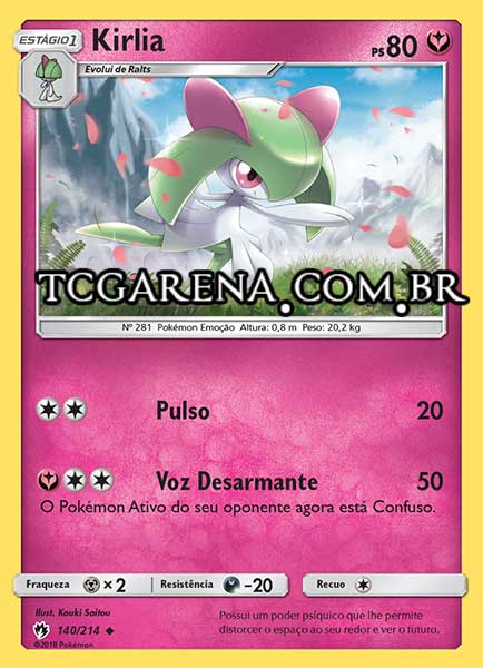 Carta Kirlia (140 / 214)