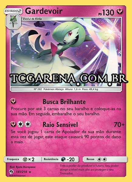 Carta Gardevoir (141 / 214)