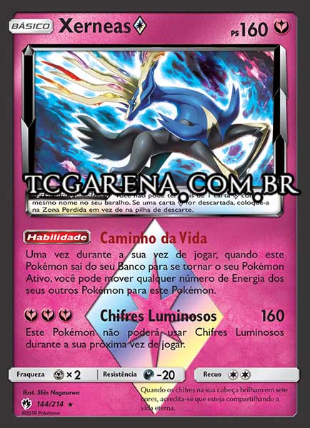 Carta Xerneas ◇ (144 / 214)