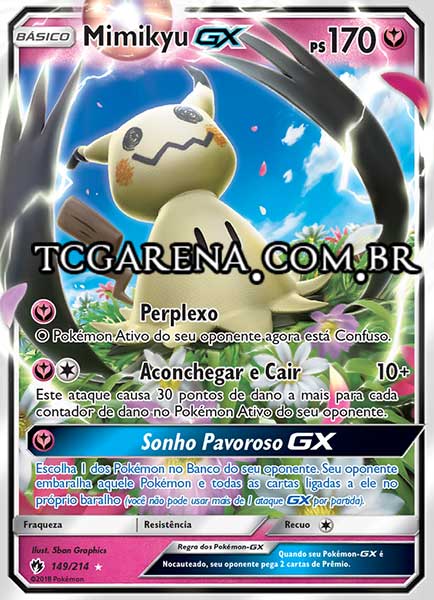 Carta Mimikyu-GX (149 / 214)