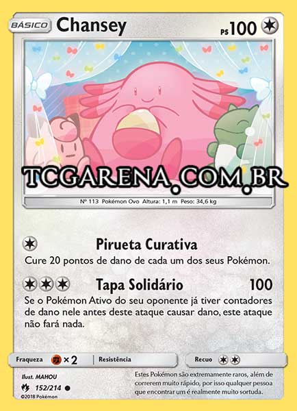 Carta Chansey (152 / 214)