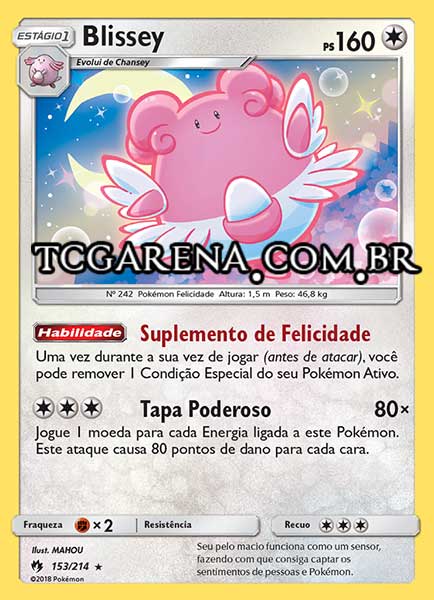 Carta Blissey (153 / 214)