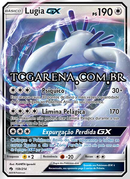 Carta Lugia-GX (159 / 214)