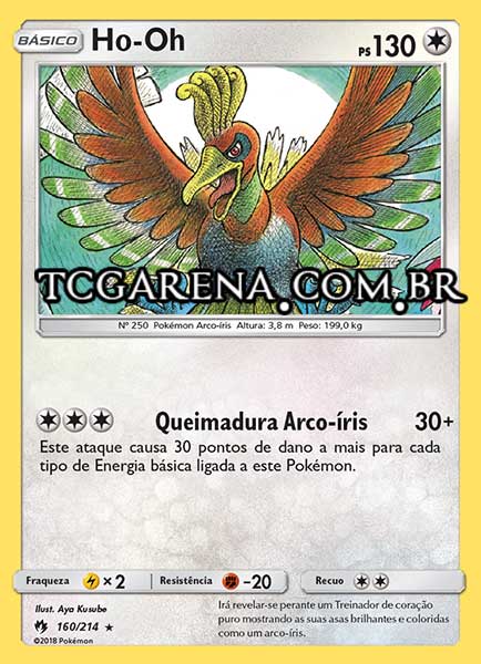 Carta Ho-Oh (160 / 214)