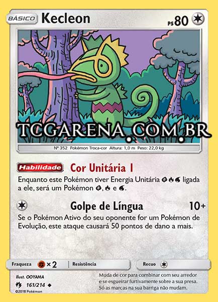 Carta Kecleon (161 / 214)