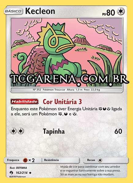 Carta Kecleon (162 / 214)