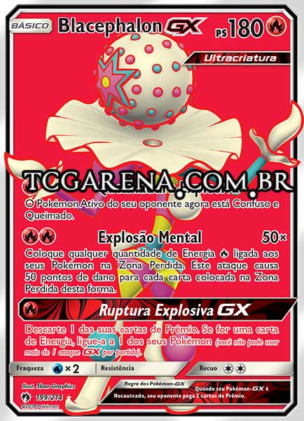 Carta Blacephalon-GX (199 / 214)