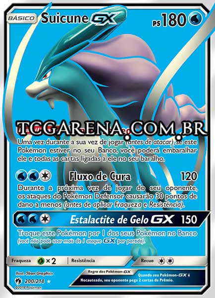 Carta Suicune-GX (200 / 214)