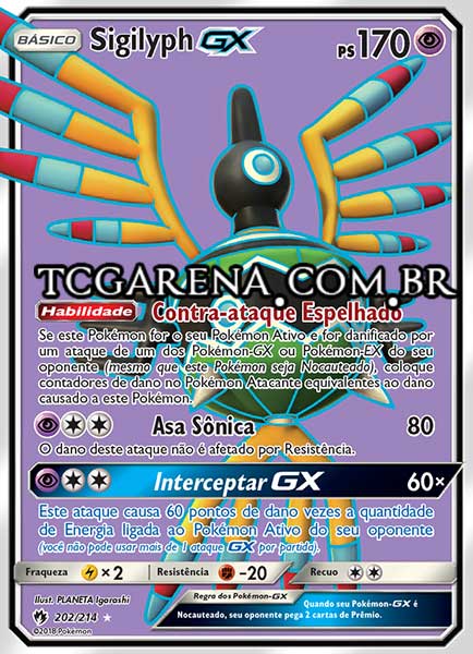 Carta Sigilyph-GX (202 / 214)