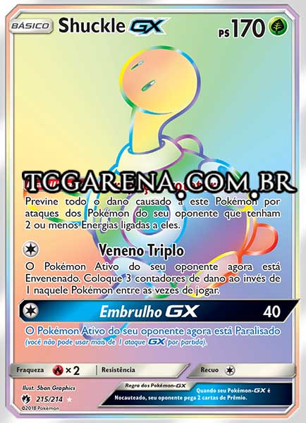 Carta Shuckle-GX (215 / 214)