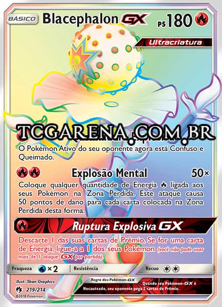 Carta Blacephalon-GX (219 / 214)