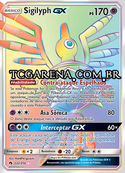 Carta Sigilyph-GX (222 / 214)