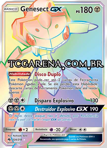 Carta Genesect-GX (224 / 214)