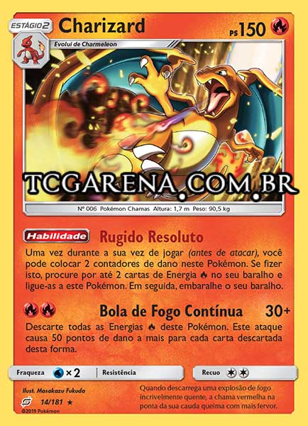 Carta Charizard (14 / 181)