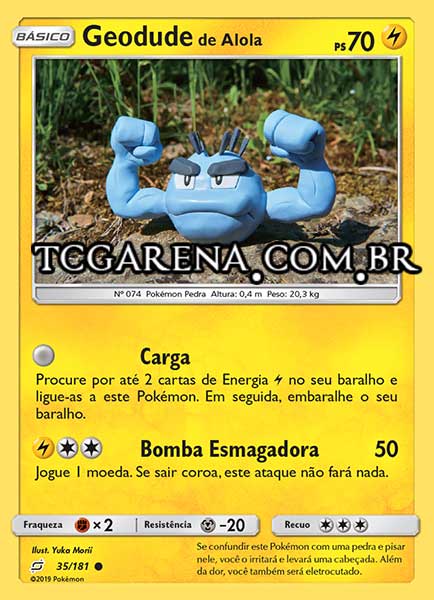 Carta Alolan Geodude (35 / 181)