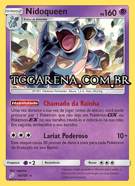 Carta Nidoqueen (56 / 181)