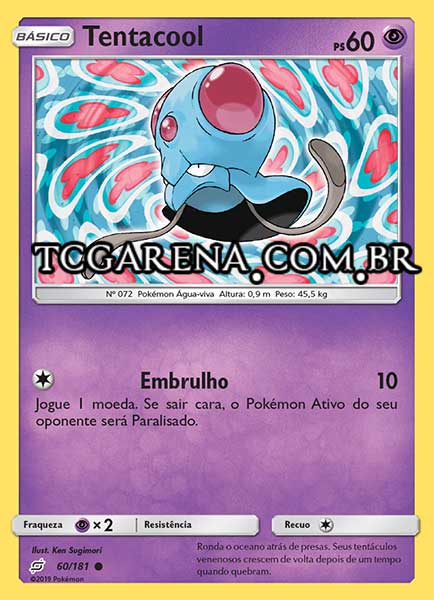 Carta Tentacool (60 / 181)