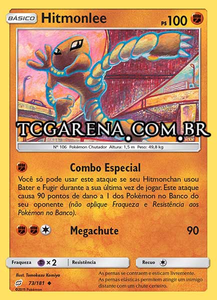 Carta Hitmonlee (73 / 181)