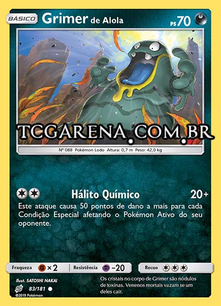 Carta Alolan Grimer (83 / 181)