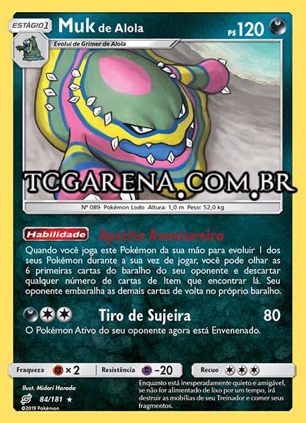 Carta Alolan Muk (84 / 181)