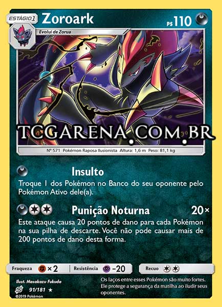 Carta Zoroark (91 / 181)