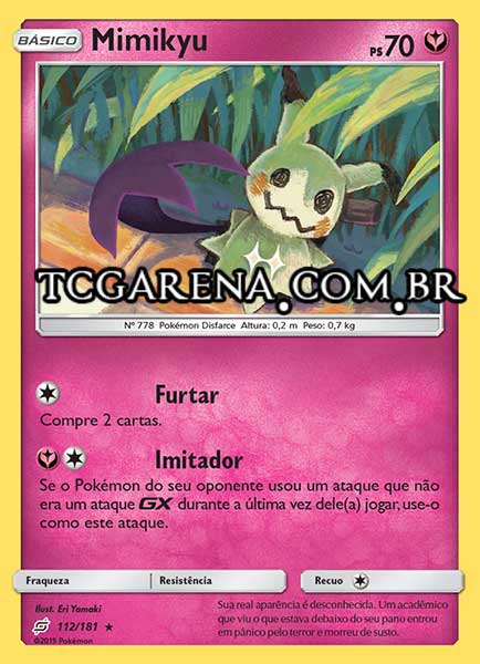 Carta Mimikyu (112 / 181)